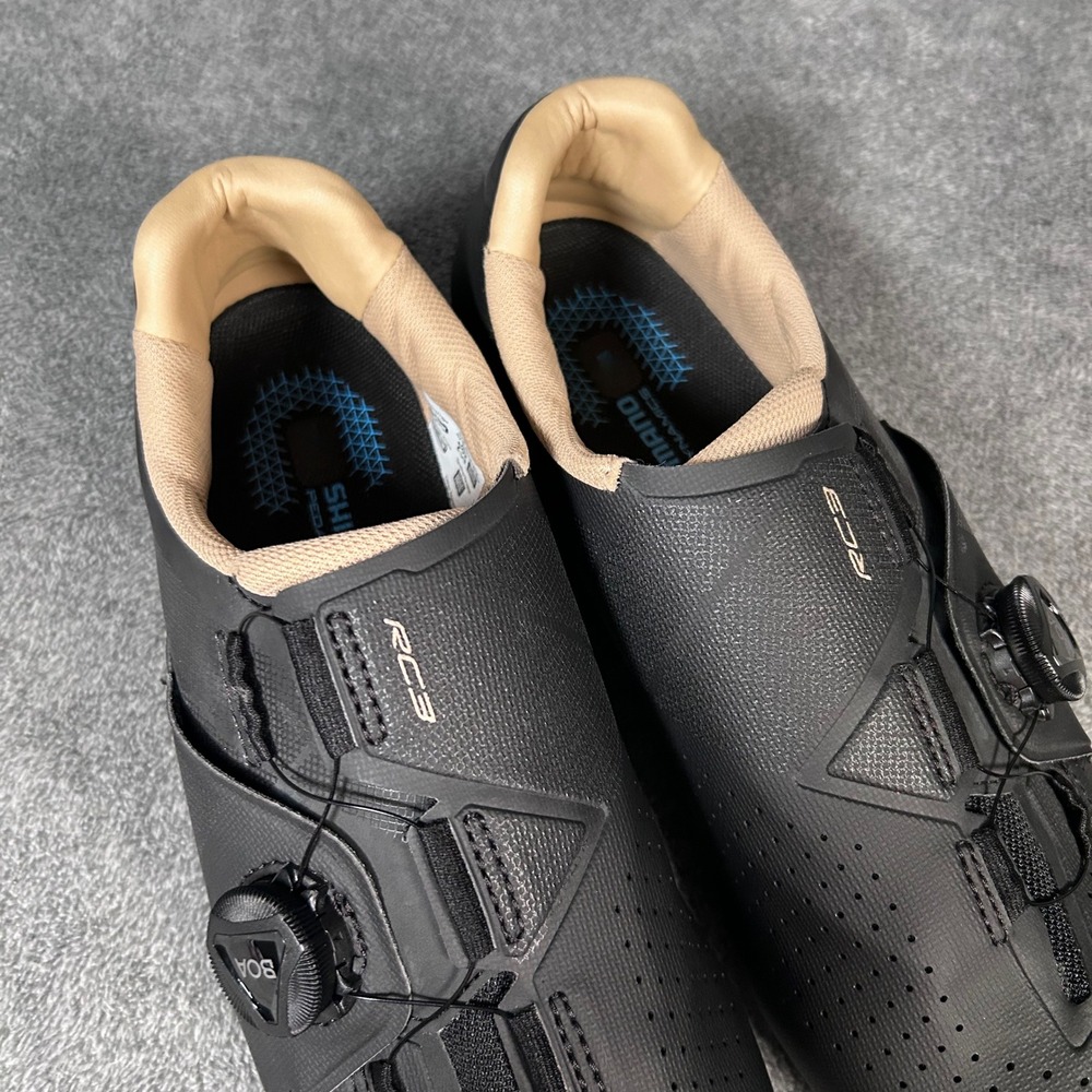 Shimano Road Cycling Shoes RC3 RC300 Black BOA Dial Womens EU 38 US 6.5 - New - Picture 4 of 11